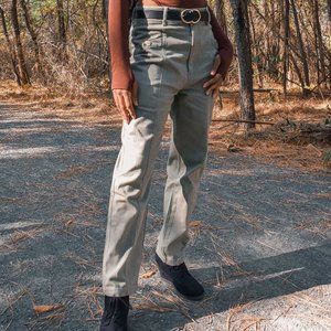 Olive Green Cargo Pants